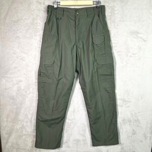 511 Tactical Pants Mens 32x32 Green Taclite Pro Ripstop Cargo Straight Workwear